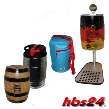 Zubehör für 5 Liter Mini Kegs Partyfässer by hbs24