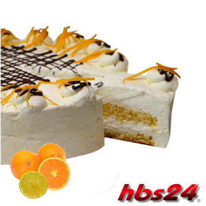 Beispiel Sahnetorte Johgurt Citrus Orange - hbs24